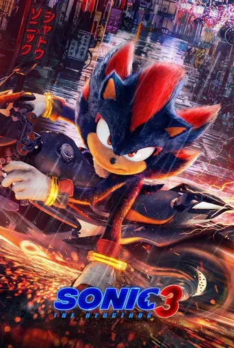 Sonic 3: La película - Poster