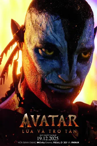 Avatar: Fuego y ceniza - Poster