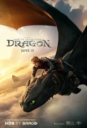 Cómo entrenar a tu dragón - Poster