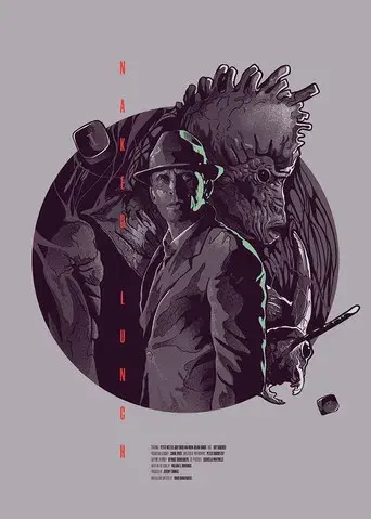 El almuerzo desnudo - Poster