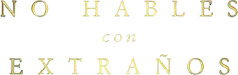 No hables con extraños - Logo