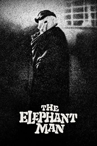 El hombre elefante poster