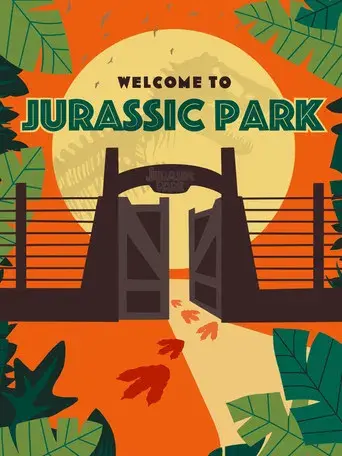 Jurassic Park (Parque Jurásico) - Poster