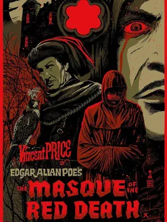 La máscara de la muerte roja - Poster