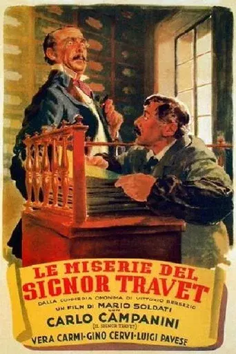 Le miserie del signor Travet poster