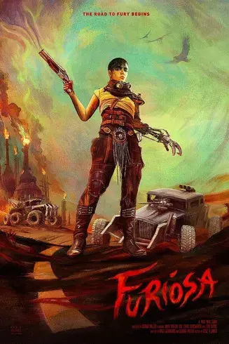 Furiosa: De la saga Mad Max - Poster