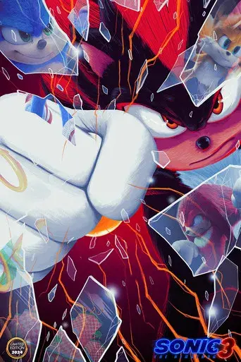 Sonic 3: La película - Poster