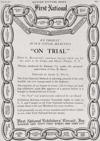 On Trial poster