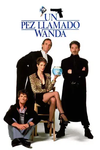 Un pez llamado Wanda - Poster