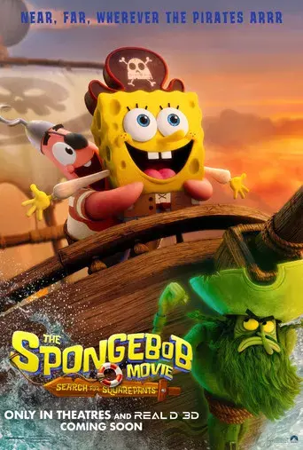 Bob Esponja: Una aventura pirata - Poster