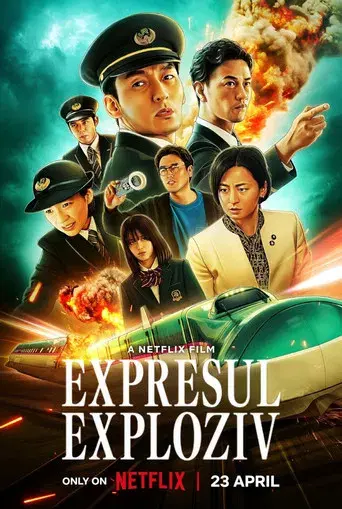 Pánico en el tren bala - Poster