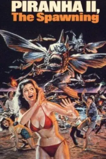 Piraña II: Los vampiros del mar - Poster