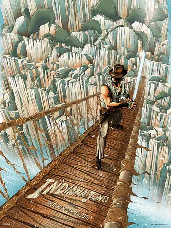 Indiana Jones y el templo maldito - Poster