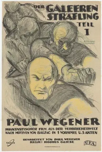 Der Galeerensträfling poster