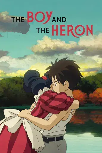 El chico y la garza - Poster