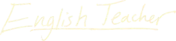 English Teacher - Logo