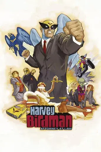 Harvey Birdman, el abogado poster