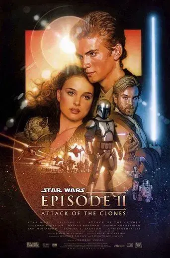 La guerra de las galaxias. Episodio II: El ataque de los clones - Poster
