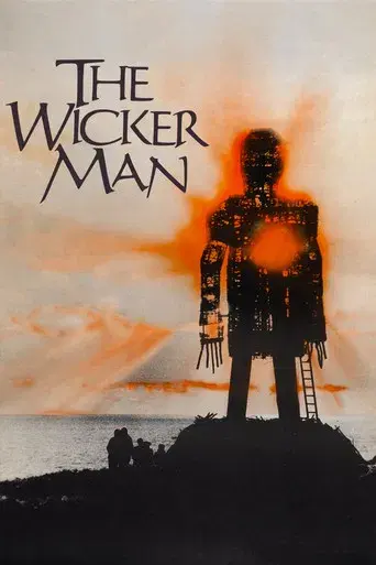 El hombre de mimbre - Poster