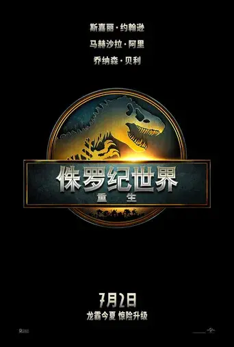 Jurassic World: El renacer - Poster