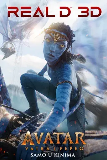 Avatar: Fuego y ceniza - Poster