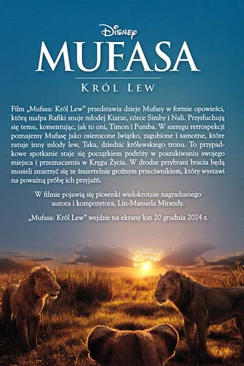 Mufasa: El rey león - Poster