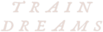 Sueños de trenes - Logo