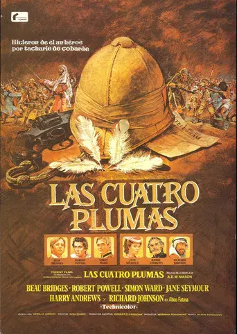Las cuatro plumas - Poster