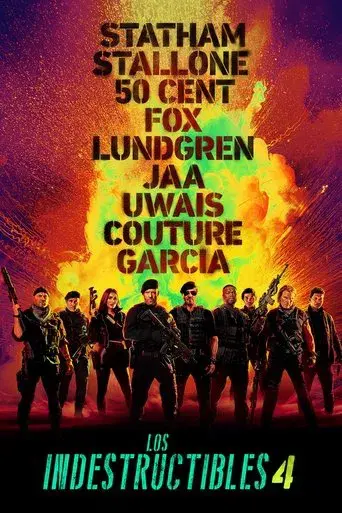 Los mercen4rios - Poster