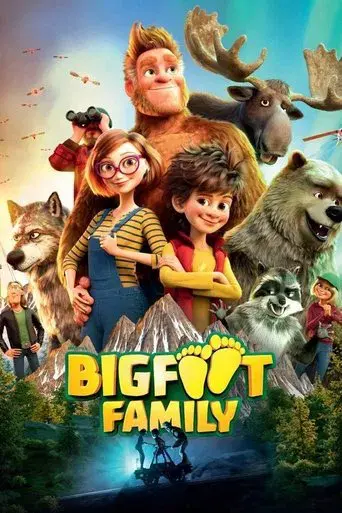 La familia Bigfoot poster