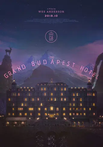 El gran hotel Budapest - Poster
