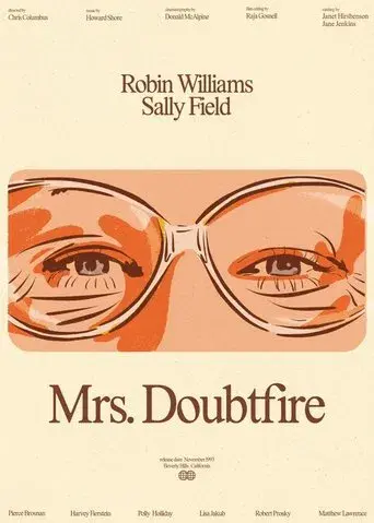 Señora Doubtfire: Papá de por vida - Poster