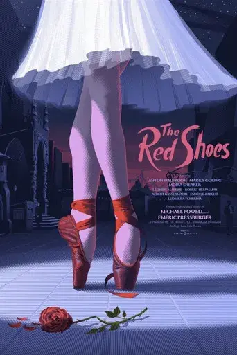 Las zapatillas rojas - Poster
