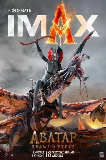 Avatar: Fuego y ceniza - Poster