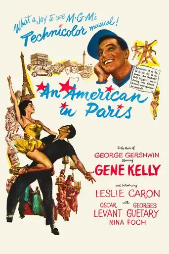Un americano en París - Poster