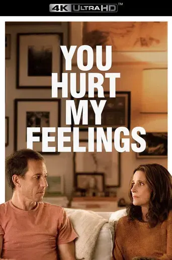 You hurt my feelings - Poster