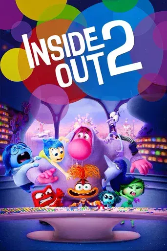 Del revés 2 (Inside Out 2) - Poster