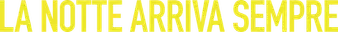 La noche siempre llega - Logo