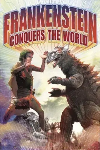Frankentein conquista el mundo poster