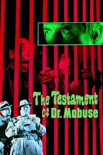 El testamento del Dr. Mabuse - Poster