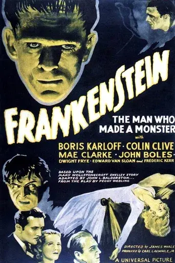 El doctor Frankenstein poster