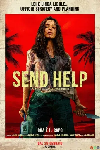 SEND HELP (Enviad ayuda) - Poster