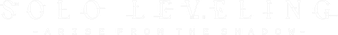 Solo Leveling - Logo