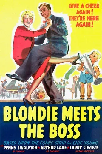 Blondie Meets the Boss - Poster