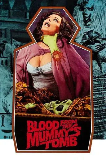 La sangre en la tumba de la momia poster