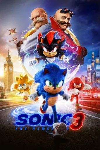 Sonic 3: La película - Poster