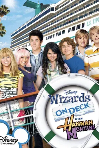 Los magos a bordo con Hannah Montana - Poster