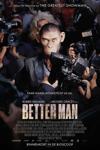 Better Man: La historia de Robbie Williams - Poster