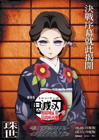 Guardianes de la noche: Kimetsu no Yaiba La fortaleza infinita - Poster