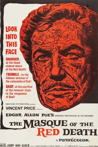 La máscara de la muerte roja - Poster